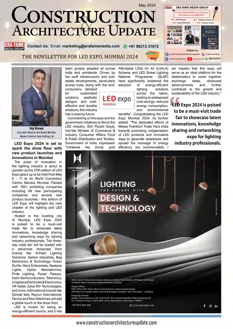 LED NewsLetter- Cover Page