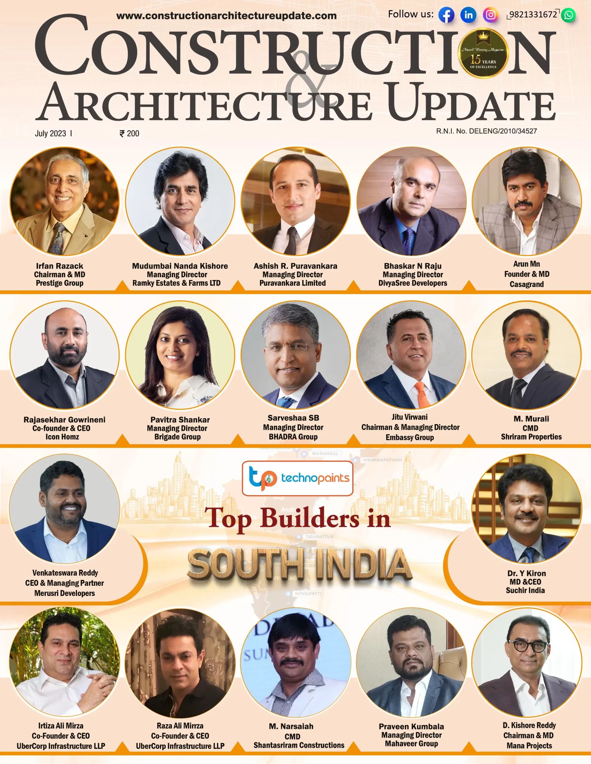 Top Builders in South India